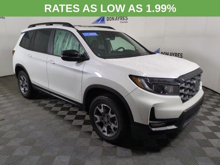 used 2022 Honda Passport car, priced at $33,499