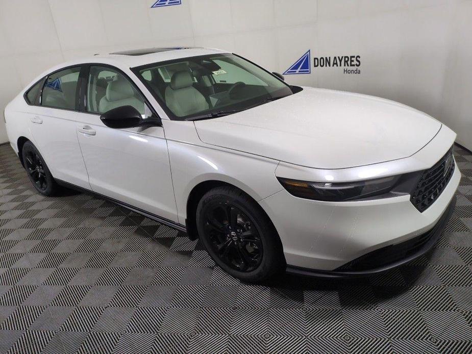 new 2025 Honda Accord car, priced at $32,110