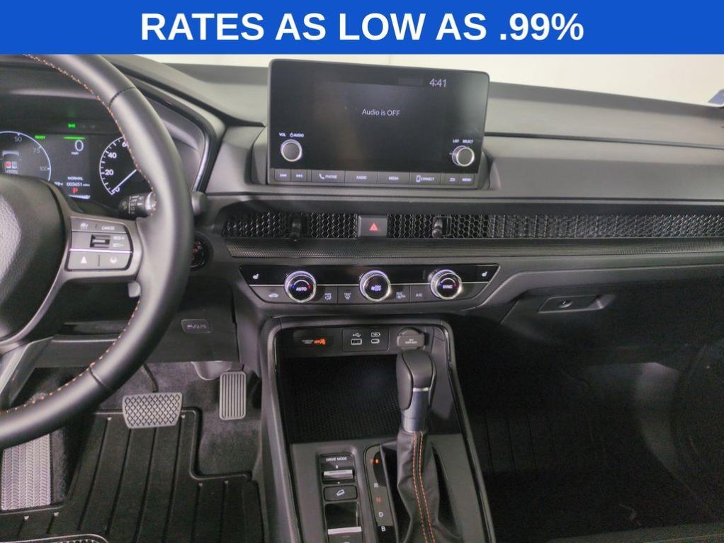 used 2025 Honda CR-V Hybrid car, priced at $34,725
