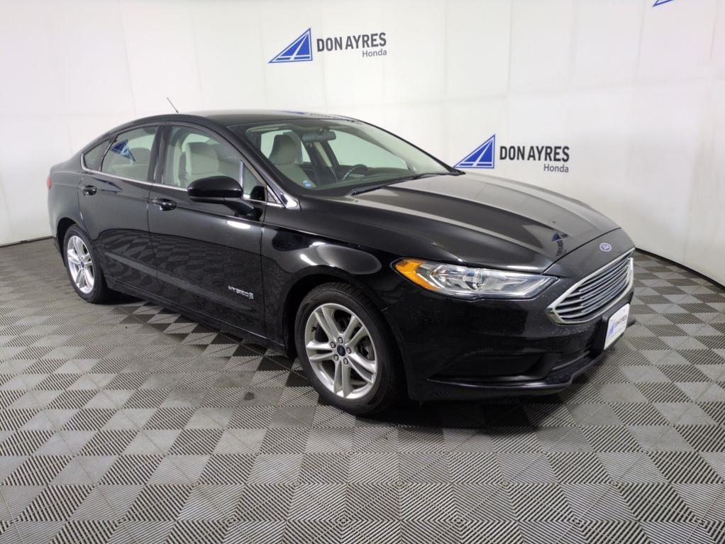 used 2018 Ford Fusion Hybrid car, priced at $15,499