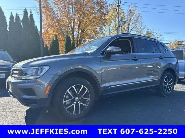 used 2021 Volkswagen Tiguan car, priced at $23,500