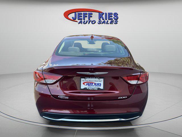 used 2015 Chrysler 200 car, priced at $12,500