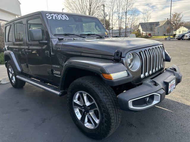 used 2020 Jeep Wrangler Unlimited car, priced at $32,500