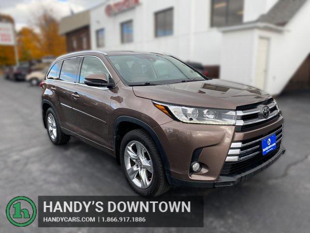 used 2017 Toyota Highlander car, priced at $18,500