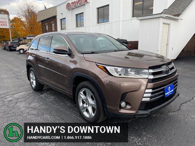 used 2017 Toyota Highlander car, priced at $19,995