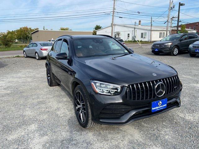 used 2021 Mercedes-Benz AMG GLC 43 car, priced at $37,995