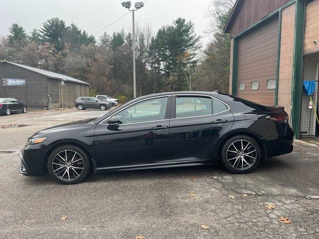 used 2021 Toyota Camry car, priced at $23,500
