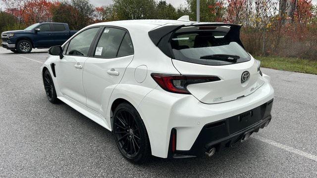 new 2025 Toyota GR Corolla car, priced at $44,688