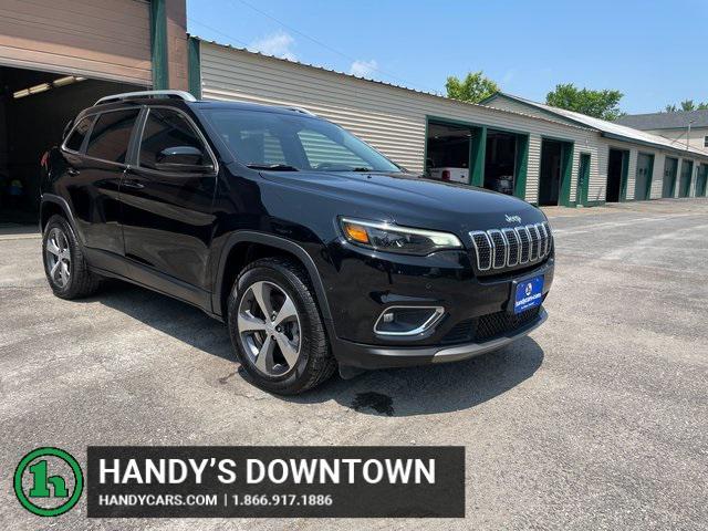 used 2021 Jeep Cherokee car, priced at $16,500