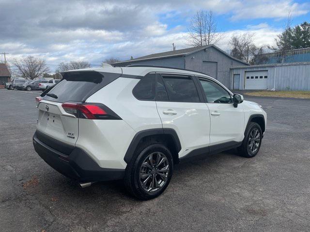 used 2022 Toyota RAV4 Hybrid car, priced at $34,995