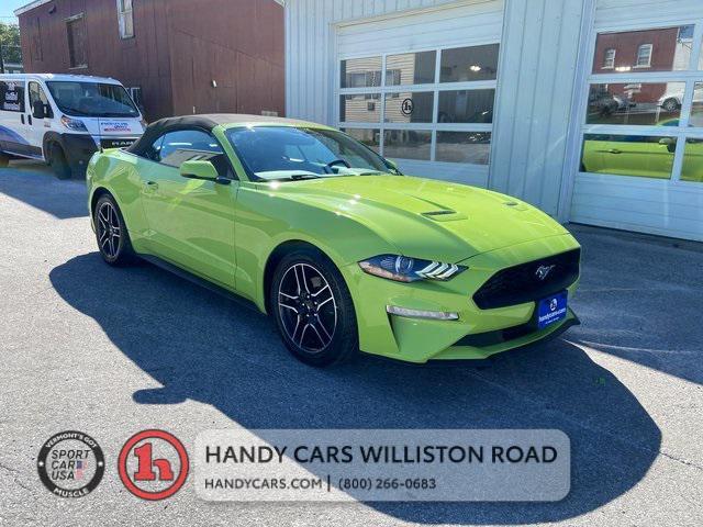used 2020 Ford Mustang car, priced at $19,500