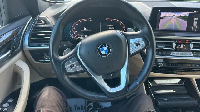 used 2022 BMW X3 car, priced at $27,995