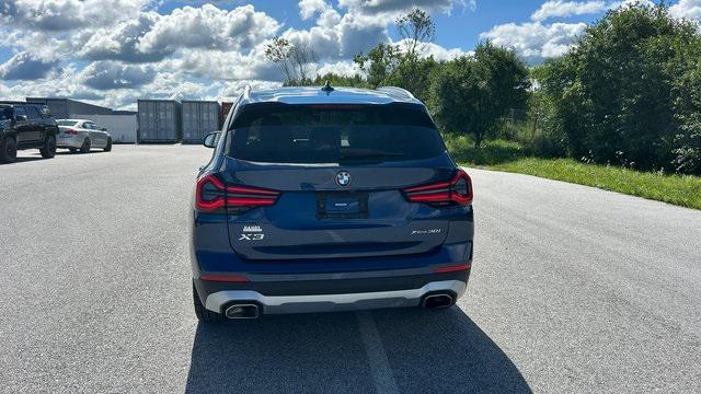 used 2022 BMW X3 car, priced at $27,995