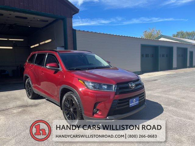used 2019 Toyota Highlander car, priced at $22,500