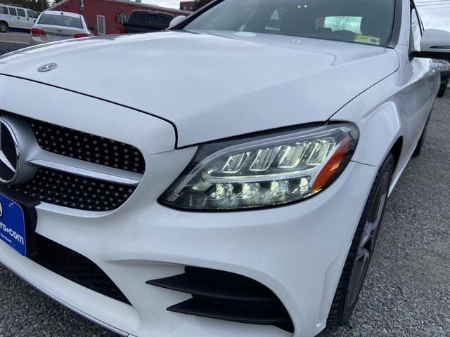 used 2021 Mercedes-Benz C-Class car, priced at $26,995