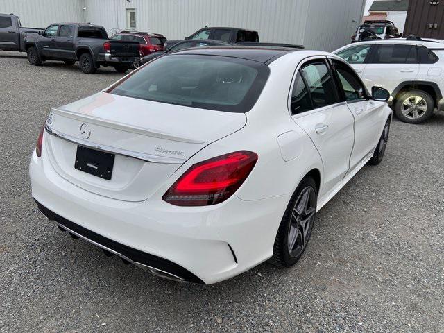 used 2021 Mercedes-Benz C-Class car, priced at $26,995