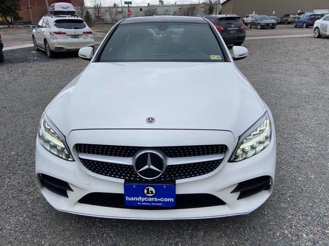 used 2021 Mercedes-Benz C-Class car, priced at $26,995