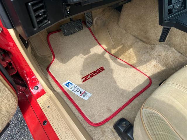 used 1985 Chevrolet Camaro car, priced at $23,989