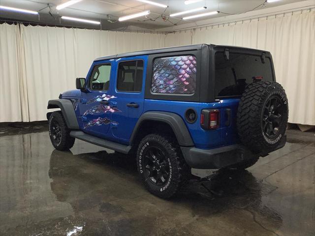 used 2021 Jeep Wrangler Unlimited car, priced at $29,981