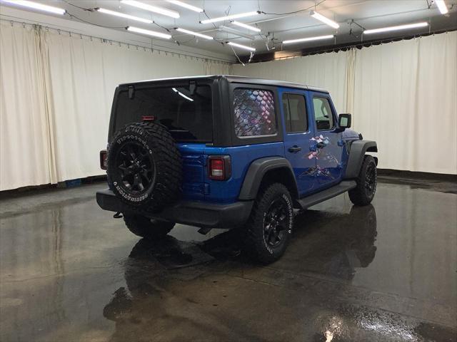 used 2021 Jeep Wrangler Unlimited car, priced at $29,981