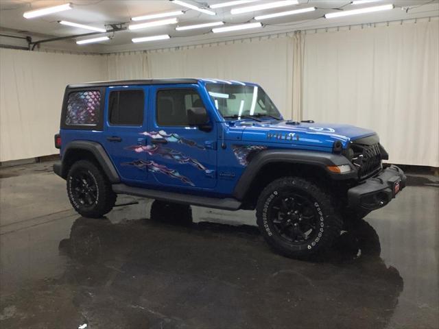 used 2021 Jeep Wrangler Unlimited car, priced at $29,981