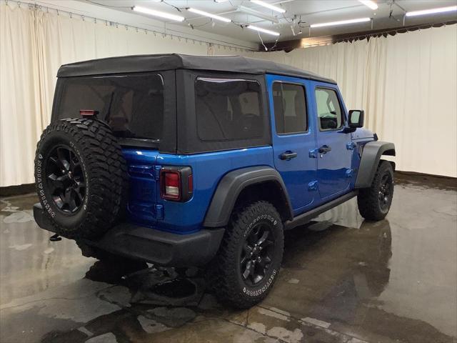 used 2022 Jeep Wrangler car, priced at $34,551