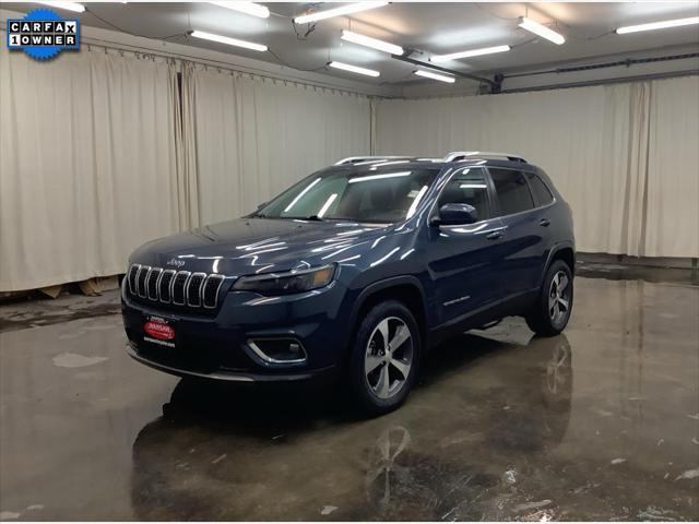 used 2021 Jeep Cherokee car, priced at $25,551