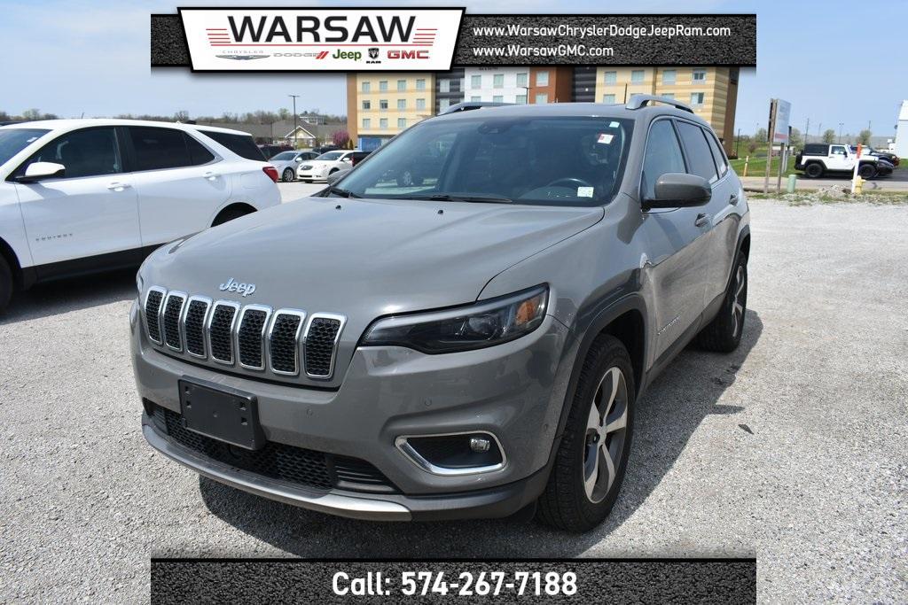 used 2021 Jeep Cherokee car, priced at $26,474