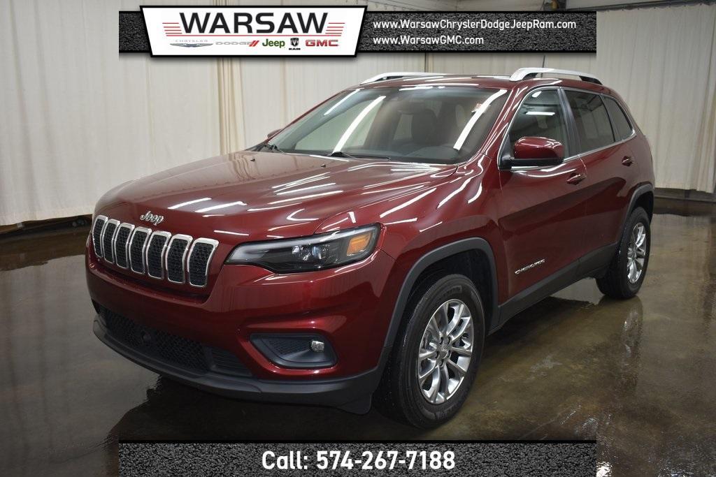 used 2021 Jeep Cherokee car, priced at $25,534
