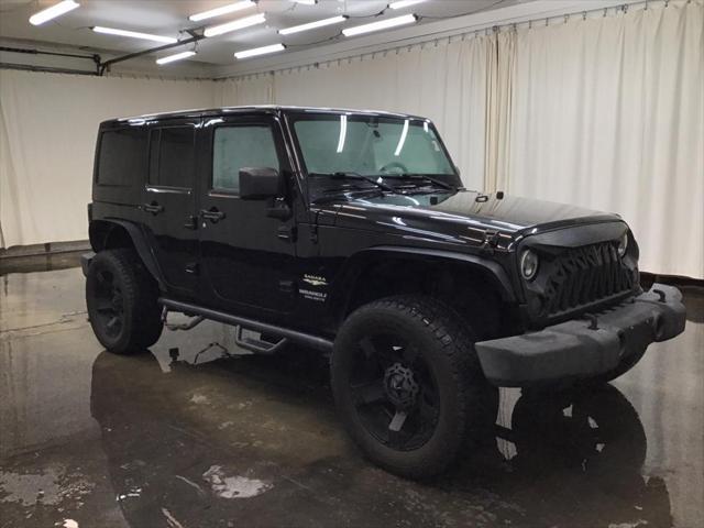 used 2014 Jeep Wrangler Unlimited car, priced at $17,771