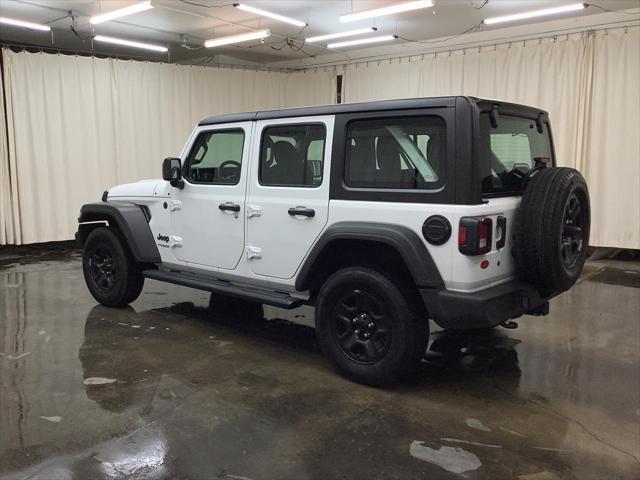 used 2022 Jeep Wrangler Unlimited car, priced at $31,981