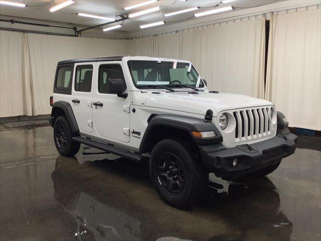 used 2022 Jeep Wrangler Unlimited car, priced at $31,981