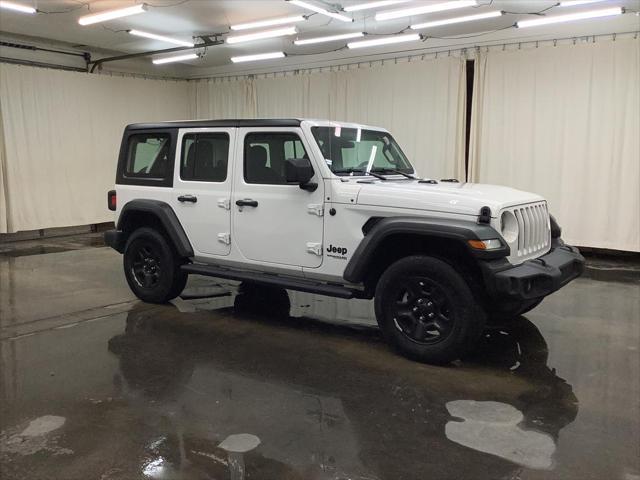 used 2022 Jeep Wrangler Unlimited car, priced at $31,981