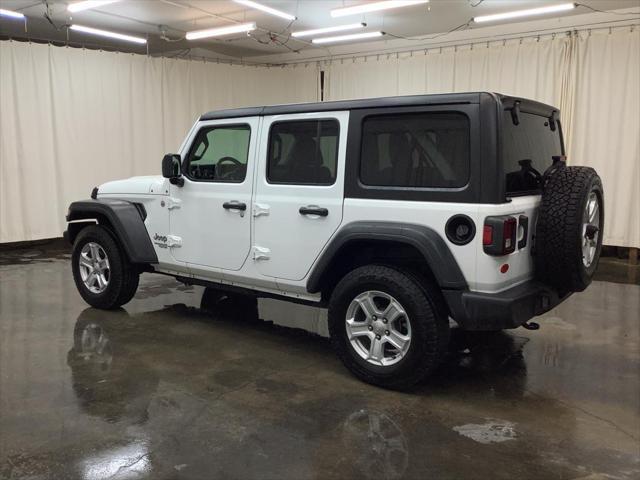 used 2021 Jeep Wrangler Unlimited car, priced at $30,771