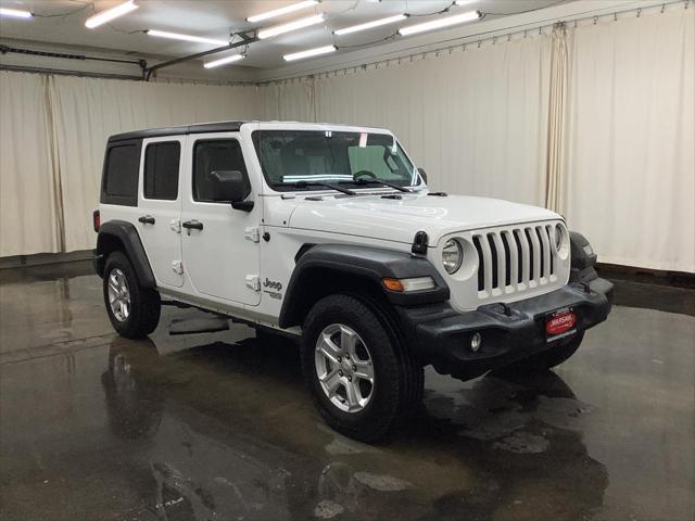 used 2021 Jeep Wrangler Unlimited car, priced at $30,771