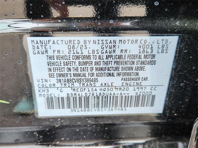 new 2025 Nissan Sentra car, priced at $22,562