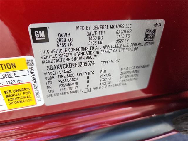 used 2015 Buick Enclave car, priced at $13,471