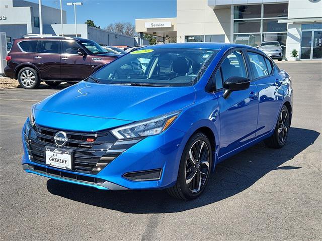 used 2024 Nissan Versa car, priced at $19,999
