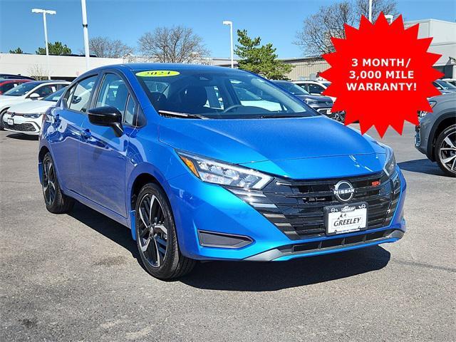 used 2024 Nissan Versa car, priced at $19,999