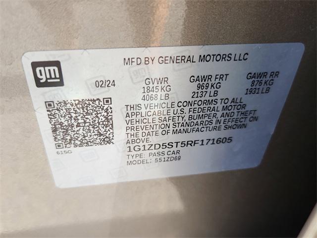 used 2024 Chevrolet Malibu car, priced at $22,113