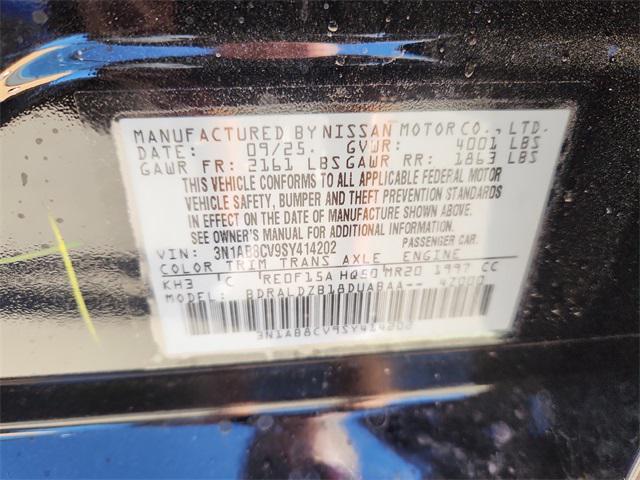 new 2025 Nissan Sentra car, priced at $25,141