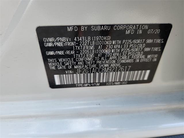 used 2021 Subaru Crosstrek car, priced at $19,986