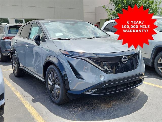 new 2025 Nissan ARIYA car, priced at $44,608