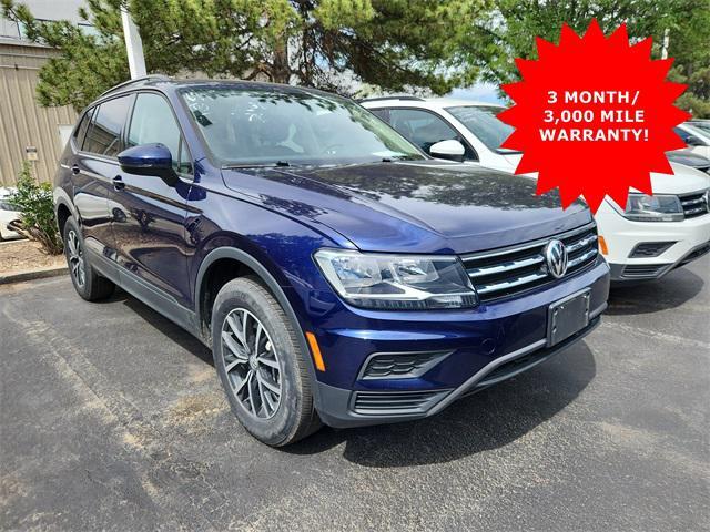 used 2021 Volkswagen Tiguan car, priced at $20,499