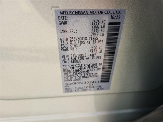 new 2025 Nissan Pathfinder car, priced at $35,980