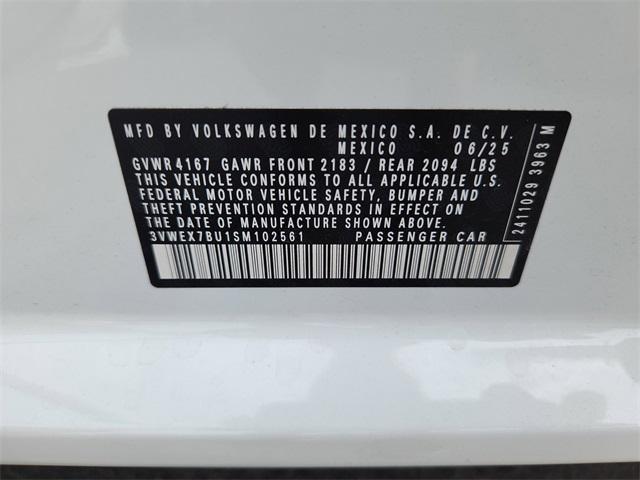new 2025 Volkswagen Jetta car, priced at $26,681