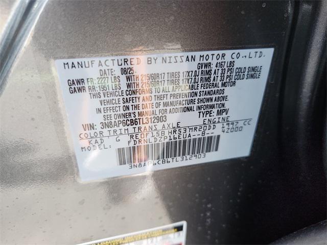 new 2026 Nissan Kicks car, priced at $26,117