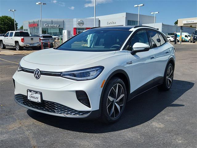 new 2025 Volkswagen ID.4 car, priced at $42,279