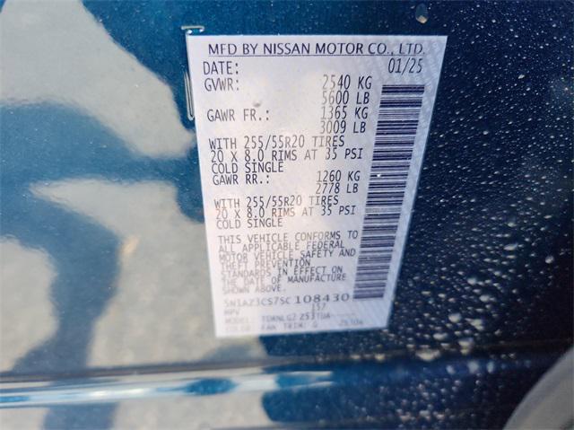 new 2025 Nissan Murano car, priced at $46,121