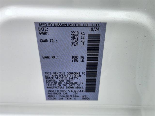 new 2025 Nissan Leaf car, priced at $29,161